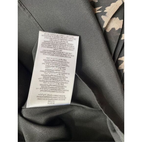 BCBGeneration Plisse Mesh Shoulder Star Print Dress Small - Picture 5 of 7